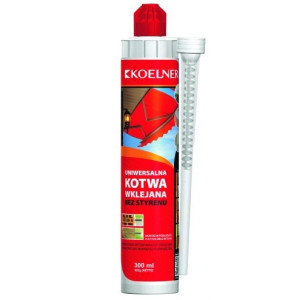 Kotwa chemiczna 300ml. PLX